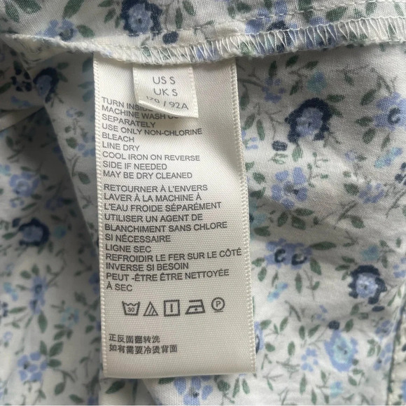 New! Free People Petunia Floral Mini Dress Tea Combo nwt 33111 - Picture 8 of 10